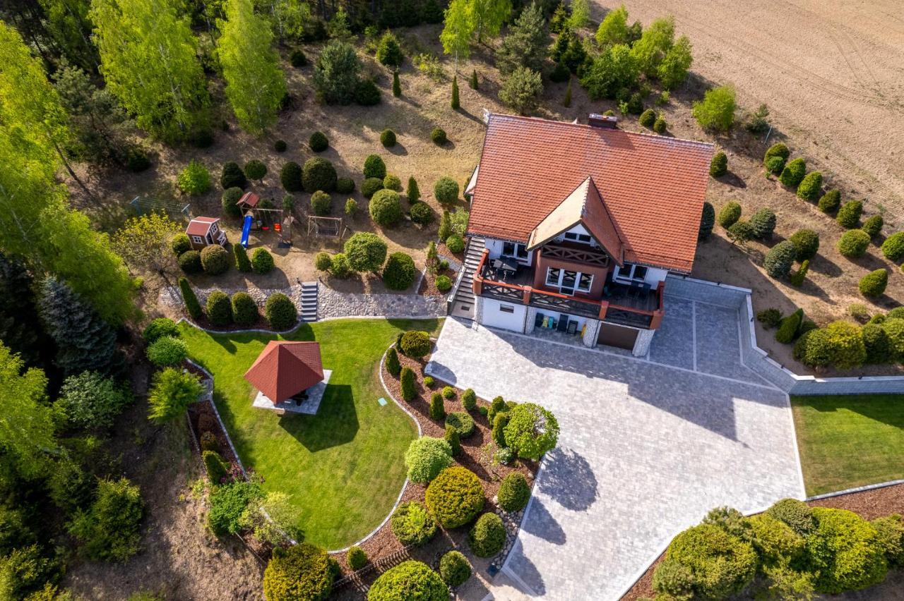 Dom na wzgórzu z widokiem na jezioro Vila Lipnica  Exterior foto