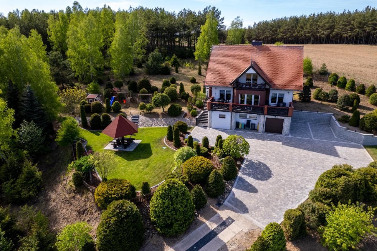 Dom na wzgórzu z widokiem na jezioro Vila Lipnica  Exterior foto