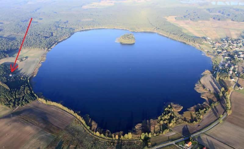 Dom na wzgórzu z widokiem na jezioro Vila Lipnica  Exterior foto